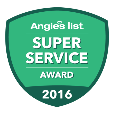 2016 Angie's List Super Service Award