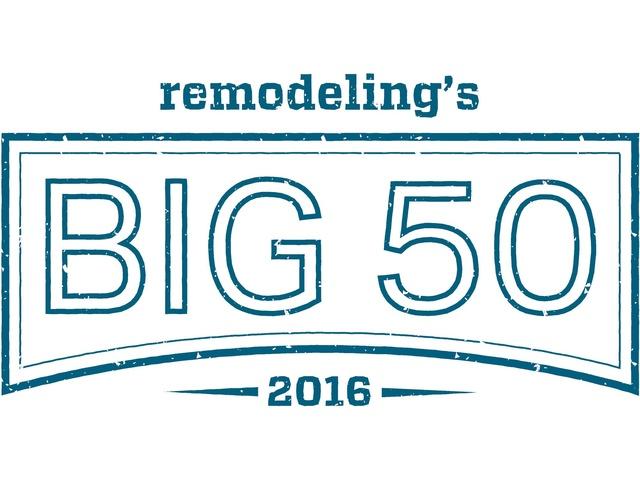 2016 Remodeling Magazine Top 50 Remodelers